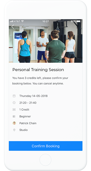 fitness class scheduling software