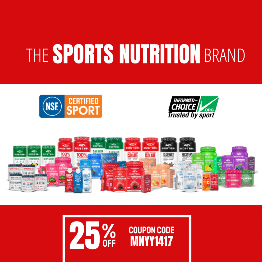 Biosteel Get Upto 25% Off Coupon Code: MNYY1417